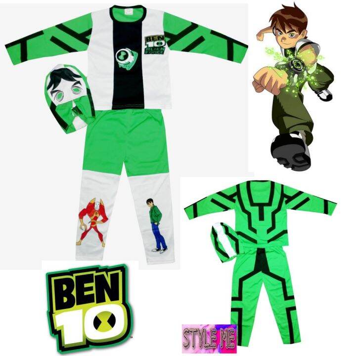 Ben 10 costume for kids 2-8yrs | Lazada PH