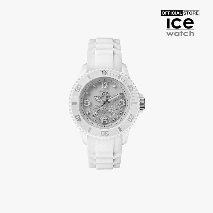 Đồng hồ nữ ICE mặt tròn dây silicon 40mm 014784-0000-03