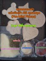 **New**ชุดทดลองทำ แป้งพิซซ่า มินิ แสนสนุก (Fun mini pizzas) คละแบบ 1ชุด มี 10ชิ้น