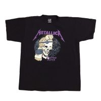 เสื้อยืดวงวินเทจ METALLICA 90’ ผ้าฟอกเก่า งานเหมือนเก่า Size “ XL