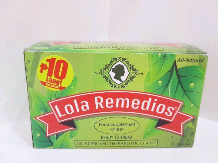 Lola Remedios 12's | Lazada PH