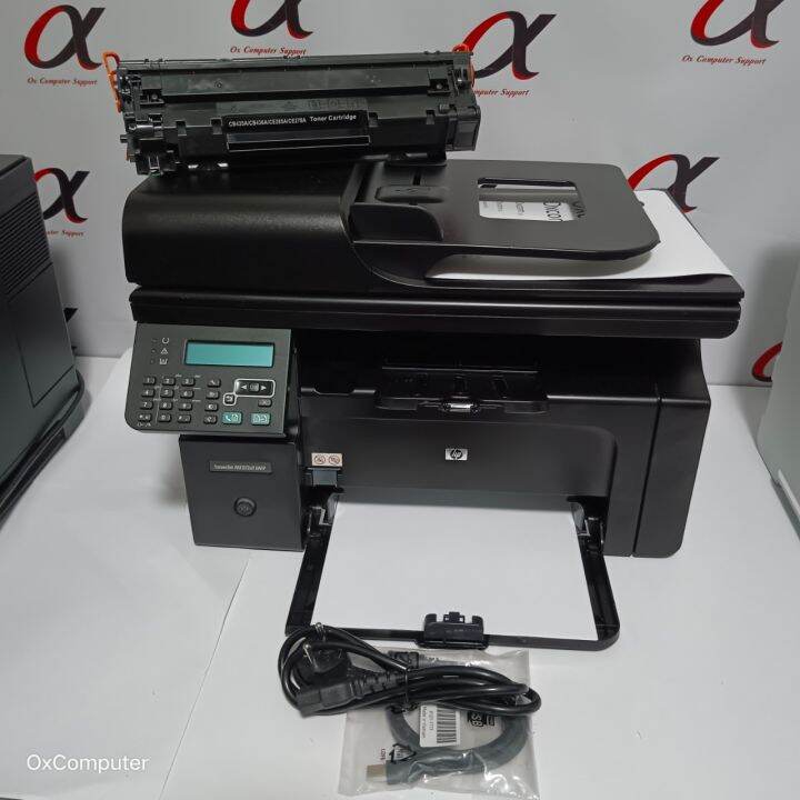 ปริ้นเตอร์มือสอง HP laserjet M1212nf พร้อมตลับหมึกใหม่พร้อมใช้งาน ...