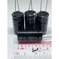 CAPACITOR 6800UF 35V ไซต์ 18*35MM แพ็ค10ตัว