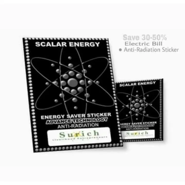 Surich Scalar Energy Saver Sticker 1 Set Lazada PH