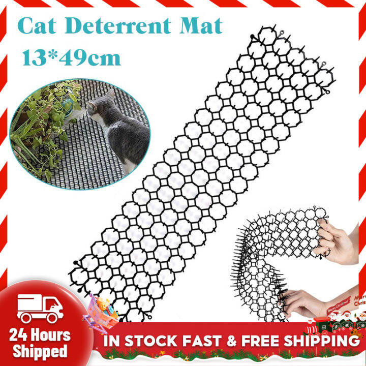 Cat Scat Mat AntiCat and Pest Plastic Prickle Strip Cat Repellent Pad