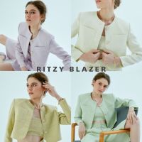 PHAKPA RITZY BLAZER ผ้าทวีตรีดกาว