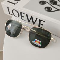 169แว่นตากันแดด แว่นตากรองแสงทรงนักบิน ทรงวินเทจ Polarized len เลนส์กันแดดiv400 เลนส์ตัดแสง (ฟรีกล่อง+ผ้า)สินค้าพร้อมส่ง