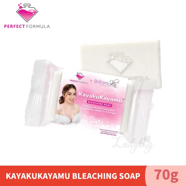 Perfect Formula By Brilliant Skin Kayakukayamu Bleaching Soap 70g Lazada Ph 6090