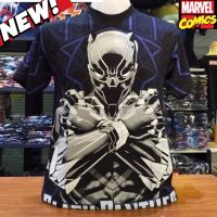 ส่งฟรี!! เสื้อยืด BLACK PANTHER marvel รับประกันของแท้ 100% by pop comics