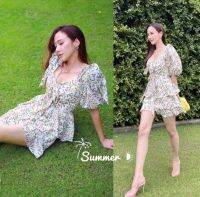 มินิเดรส​ งานป้าย​ Summer D​ ไซส์​ S/M/L