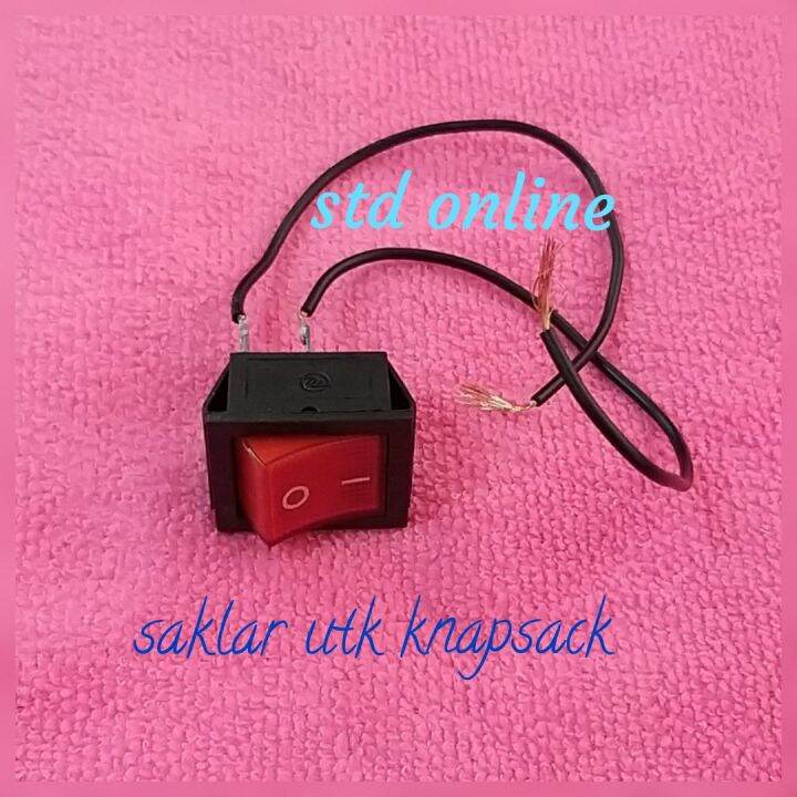 Saklar switch ON OFF untuk Knapsack sprayer Aki penyemprot hama ...