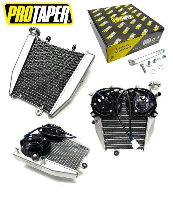 PROTAPER Y15 / Y15ZR V1 V2 RS150 RSX150 PRO V RACING BIG RADIATOR COOLANT + DUAL FAN DOUBLE TWIN