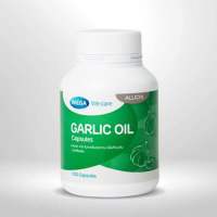 Mega We Care Garlic Oil 100แคปซูล น้ำมันกระเทียมของแท้ ขายดี บรรจุในแคปซูลนิ่ม