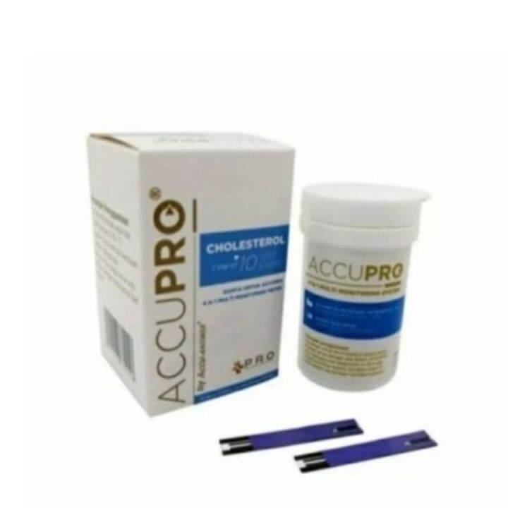 Strip Accupro Kolesterol - Strip Accu Pro Cholesterol | Lazada Indonesia