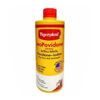 Tigerplast LeoPovidone ไทเกอร์พล๊าส ใส่แผลโพวิโดน-ไอโอดีน 450ml