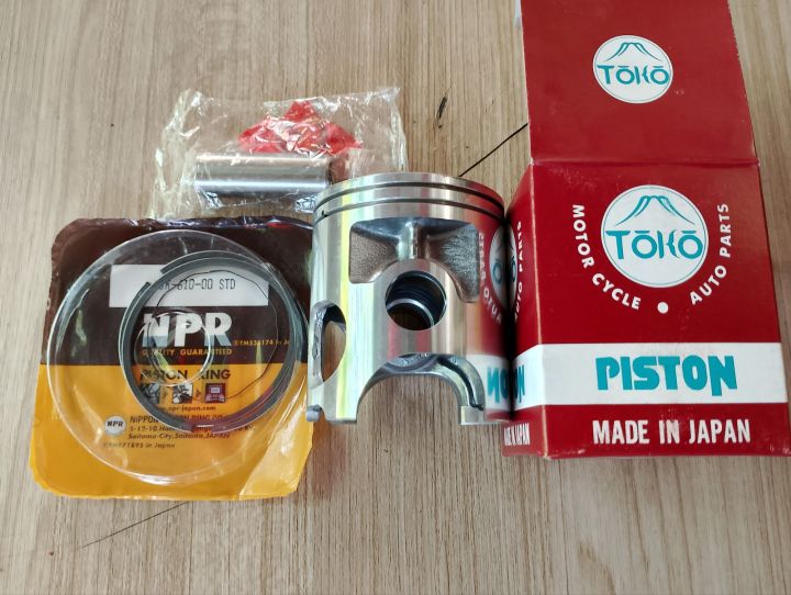 ลูกสูบ Rxk Rxs ครบชุด Toko+แหวน NPR Made in Japan