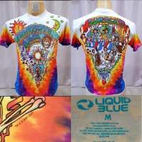 ?Liquid blue  Grateful Dead OVP Vintage เสื้อยืดOvp มัดย้อม งานลิขสิทธิ์แท้ มือ1 ลิขขวิดบลู