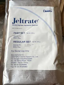 Jeltrate Alginate - Fast Set Pink, 1 Lb. Can. Alginate Impression Material