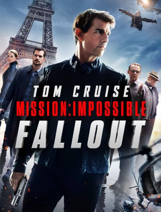 [DVD HD] มิชชั่น อิมพอสซิเบิ้ล ภาค 6 ฟอลล์เอาท์ Mission Impossible 6 : 2018 #หนังฝรั่ง - แอคชั่น ทริลเลอร์
(ดูพากย์ไทยได้-ซับไทยได้) #ทอม ครูซ