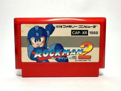 ตลับแท้ Famicom (japan)(fc)  Rockman 2: Dr. Wily no Nazo