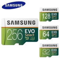 เมมโมรี่การ์ด SAMSUNG Micro SDcard 32GB 64GB 128GB 256GB 512GB Class 10 EVO Select (U3 100MB/s) memory card การ์ดหน่วยความจำ