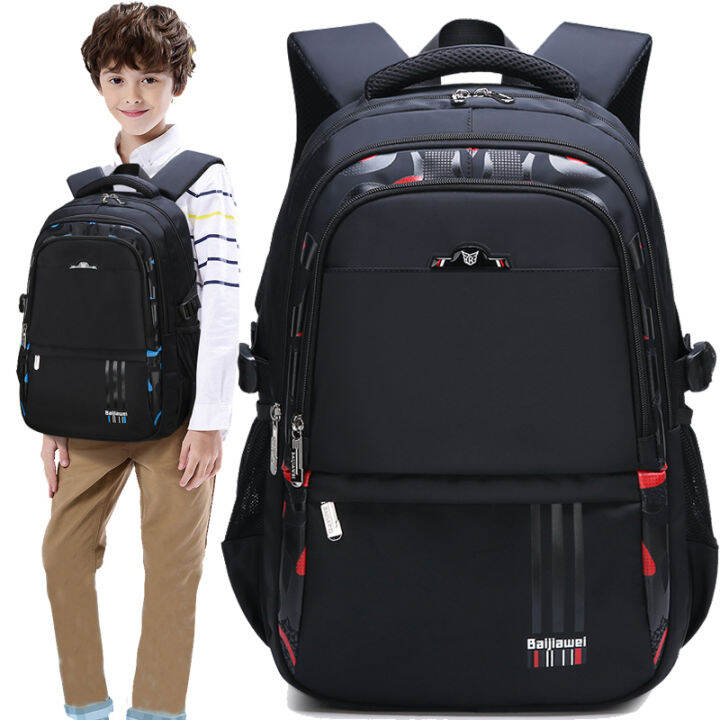 Large Capacity Burden Reduction Schoolbag for Boys, Primary School ...