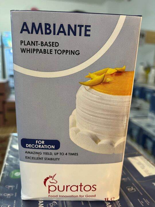Ambiante Puratos Whipping Cream 1L Lazada PH