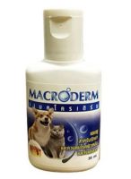 Macroderm shampoo 30 ml. แชมพูอาบน้ำสำหรับโรคผิวหนัง สุนัข และแมว