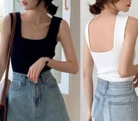 Something blouse รุ่น Basic Toptank เสื้อกล้ามไหมพรมเนื้อผ้านิ่ม ใส่สบาย สินค้าพร้อมส่ง   Price: 170- Size:  อก 24”-38” ยาว 18” Color:ขาว ดำ น้ำตาล เบจ ม่วง