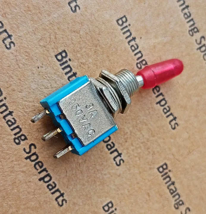 TOGLE SWITCH ON OFF 3 PIN TOGLE MTS 3 PIN TONGGLE SWITCH MTS 3PIN ...