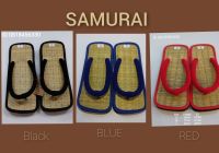 รองเท้าเสื่อกกทรงซามูไร(SAMURAI)คละสี MODEL EXPORT