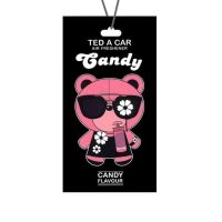 TED A CAR ? กลิ่น Candy พราด้า แคนดี้ แผ่นน้ำหอมปรับอากาศรูปหมีพร้อมส่ง