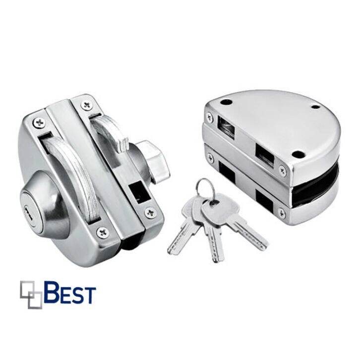 BDO Lock for Double Swing Door w/ Key and Thumbturn Center Lock SS304