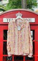 เสื้อเชิ้ตผ้าซิลล์วิ้งค์เนื้อนุ่ม