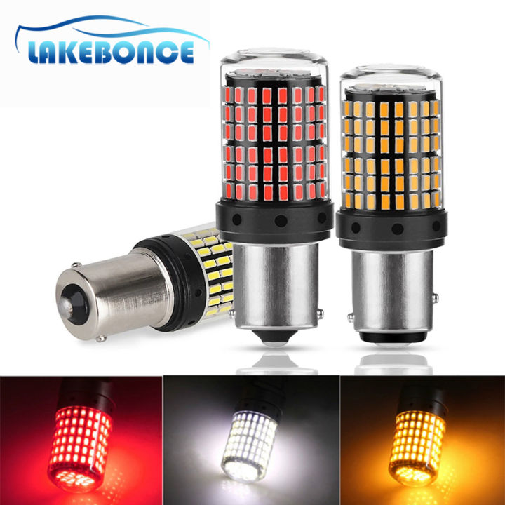 2Pcs Car T20 7440 W21W LED Canbus Reverse Lights 7443 LED Bulb