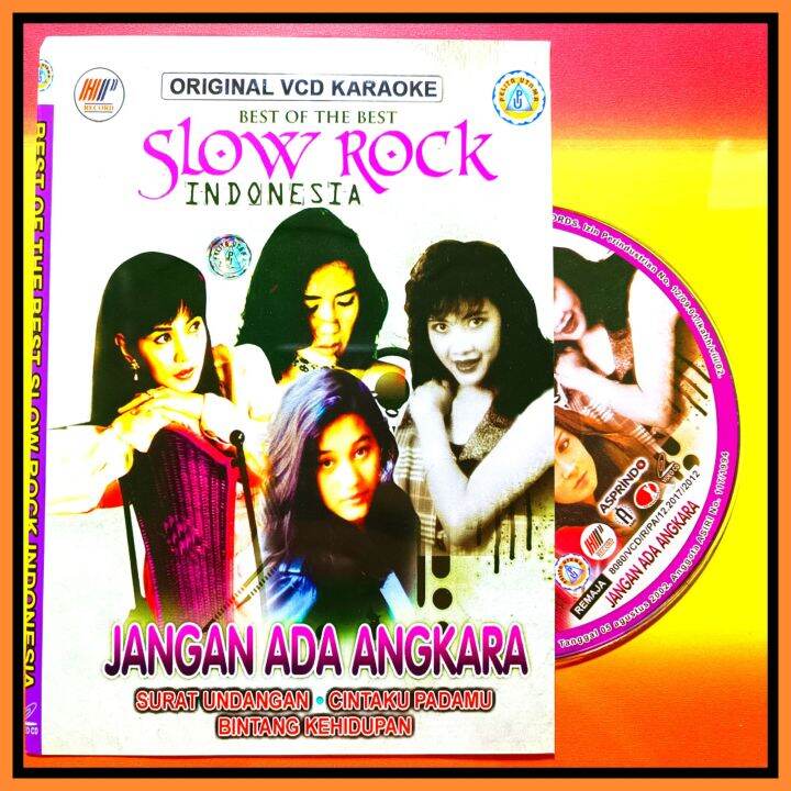 KASET VCD ORIGINAL KARAOKE 12 SELEKSI LAGU POP INDONESIA ALBUM TERLARIS ...