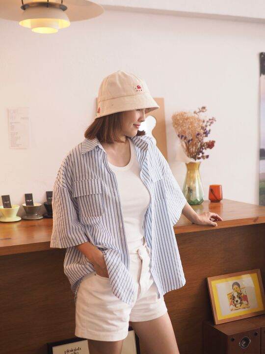 stripe-shirt-เสื้อเชิ้ตลายทาง