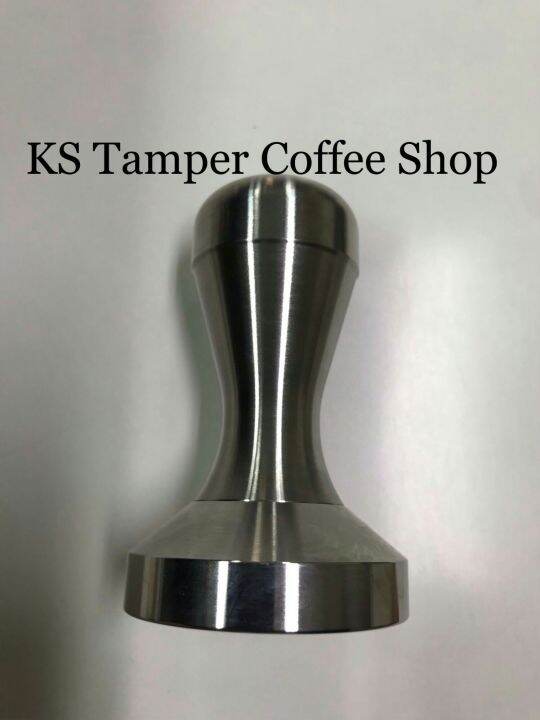 ด้ามกดกาแฟ-tamper-coffee-by-ks-สแตนเลส-ขนาดเส้นผ่านศูนย์51-53-54-57-57-9-58-58-5มม