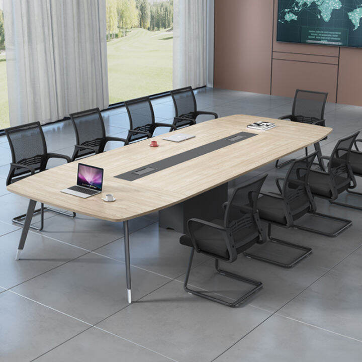 Conference Table Desk Long Table Training Reception Negotiation Meeting ...