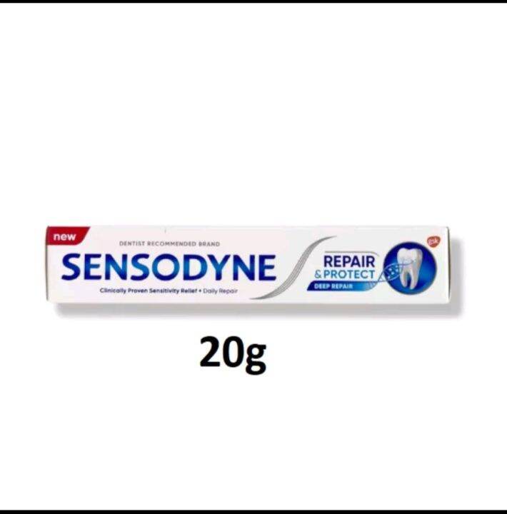 Sensodyne Repair And Protect Deep Repair Toothpaste 20g Lazada