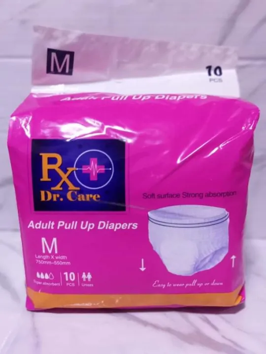 1pack Rx Dr Care Adult Diaper Pull Ups Medium 10pcs Per Pack Lazada Ph