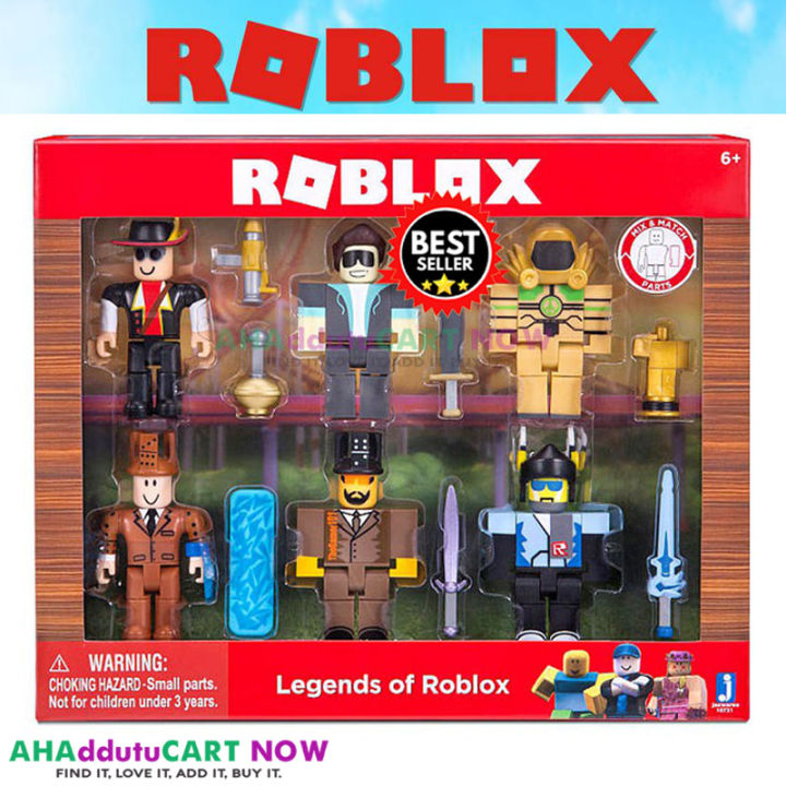 Roblox Toys Figures Blocks Action 6pc/set Minifigure 7cm PVC Suite Dolls  Toys Anime Model Figurines for Decoration Collection Birthday Gifts Kids  for Boys and Girls, Christmas Gifts