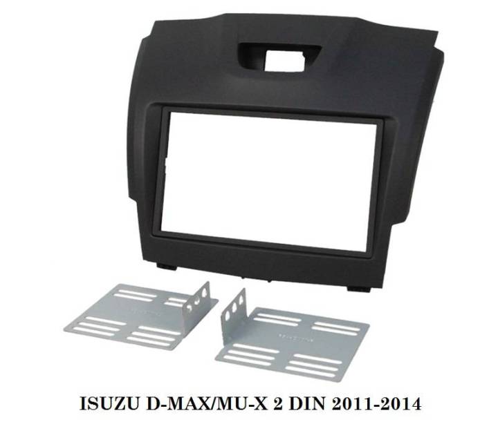 หน้ากากวิทยุ ISUZU DMAX MU-X ปี 2011-2015 สำหรับเปลี่ยนเครื่องเล่น ทั่วไปแบบ 2DIN7