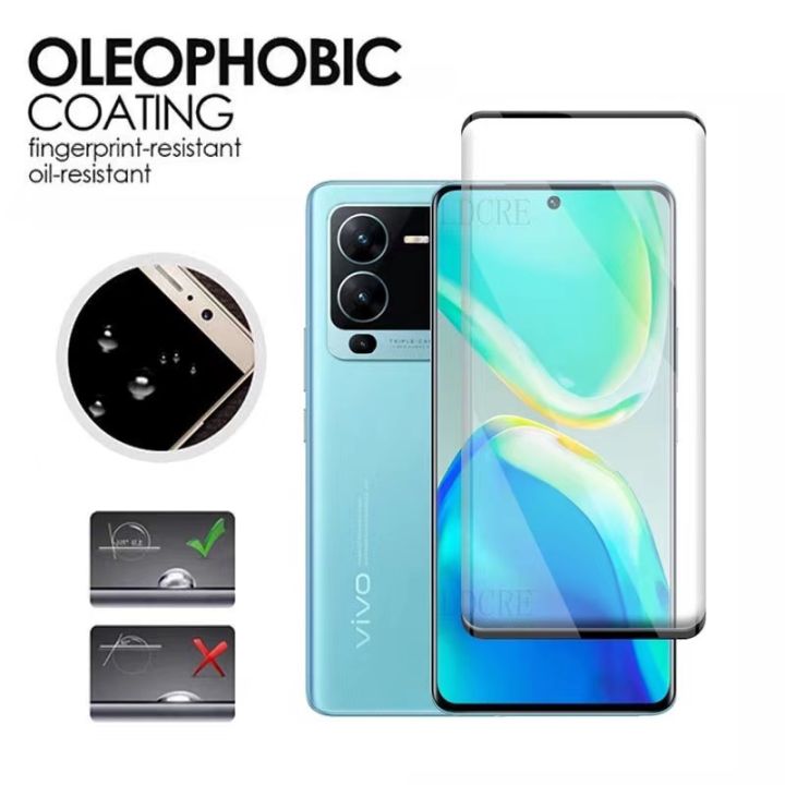 Vivo V25 Pro V25 5g V25 E Full Tempered Glass Curved Screen Protector Lazada Ph 3968