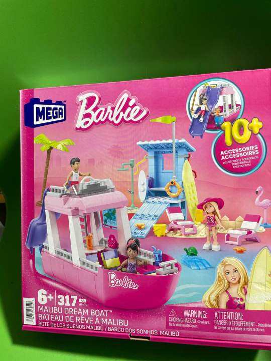 Barco Mattel Barbie Dream Boat com acessórios