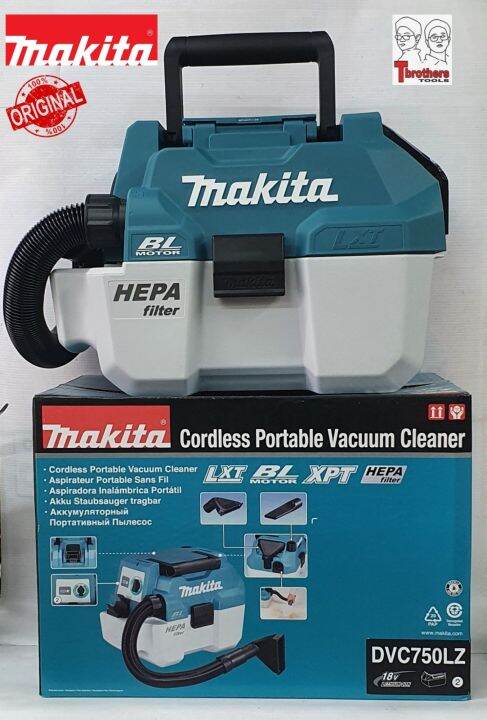 Makita DVC750LZ 18V Li-ion LXT Brushless L-Class Vacuum Cleaner - Foto 2