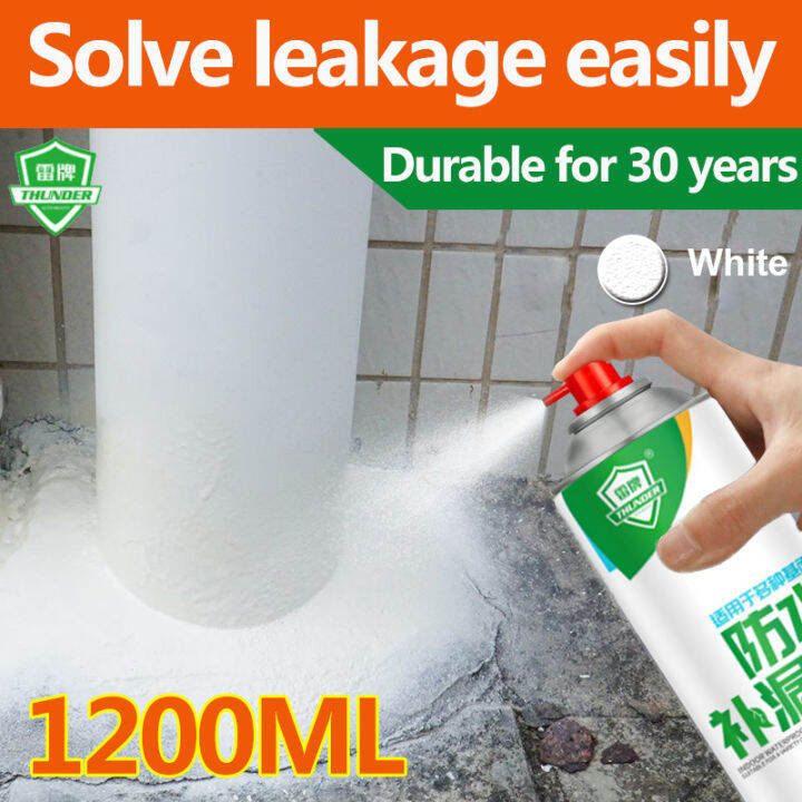 1200ML Leak Sealer Spray Roof Sealant Water Proof Spray Waterproof