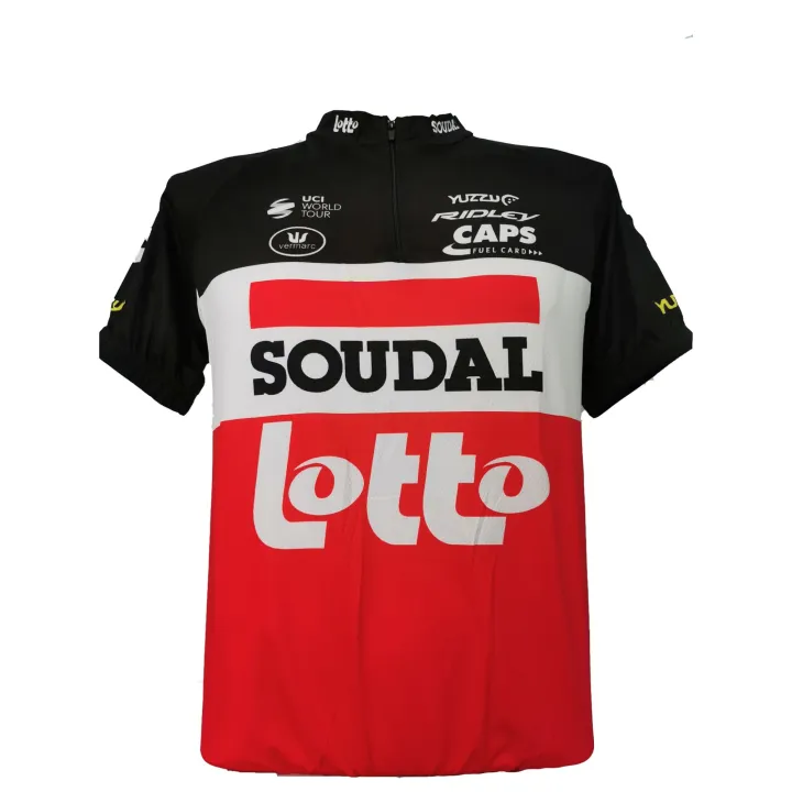 Cycling Jersey Road Bike Jersey MTB Antislip Sleeve with Half Zipper