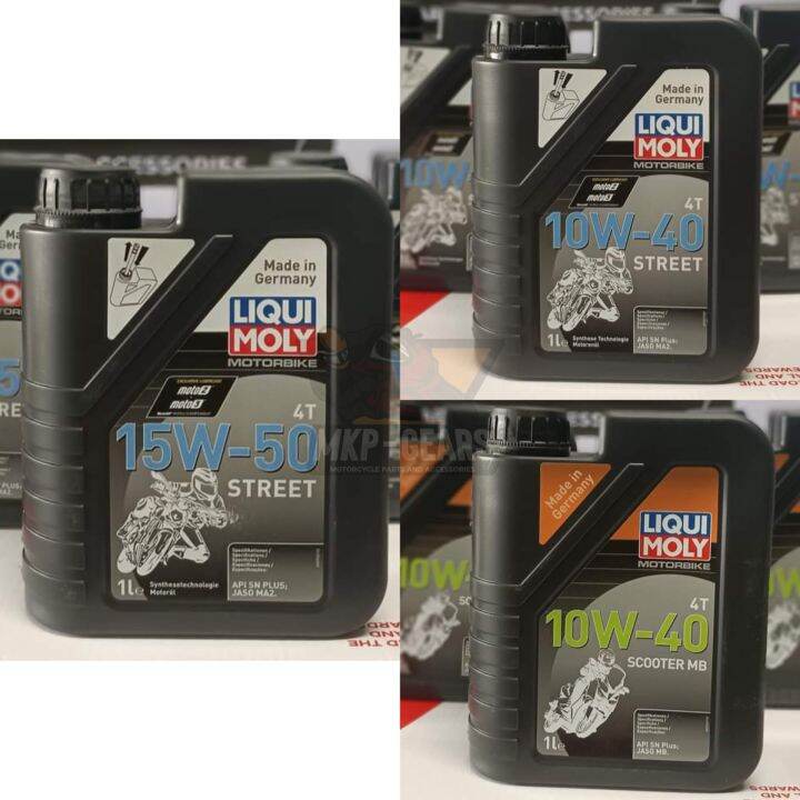Liqui Moly motor oil 4t for scooter and manual transmission Lazada PH