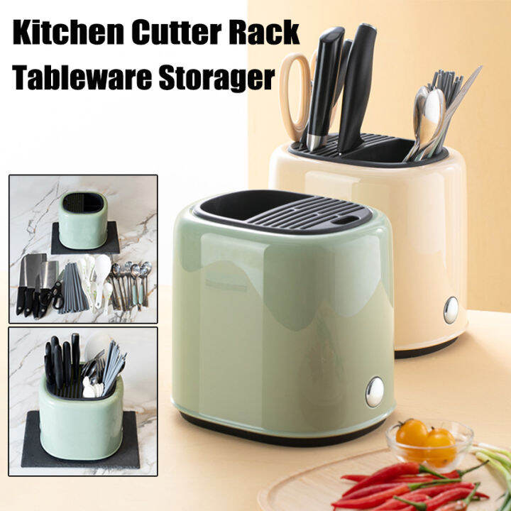 Kitchen Cutter Rack Cutter Seat Chopsticks Spoon Barrel MultiFunction